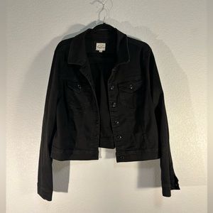Women's Black Denim Jacket